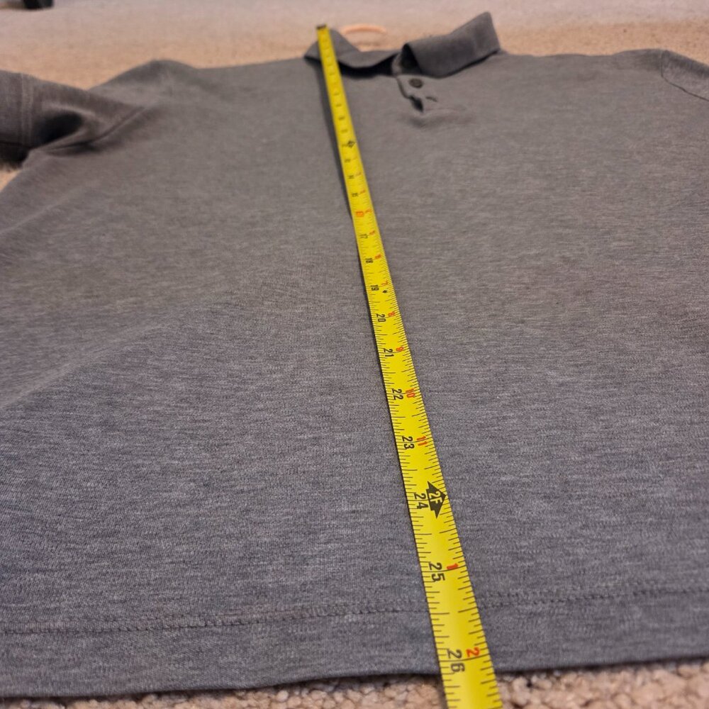 Calvin Klein Men's Large Grey Polo Shirt - Picture 4 of 8